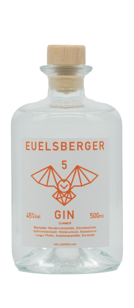 Euelsberger Gin No. 5  (Eifel Summer) mit 45% vol.