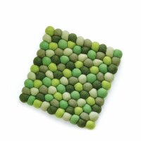 Untersetzer Lana Verde quadratisch ca. 20 x 20 cm