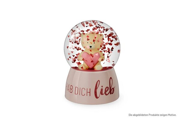 Glitzerkugel Teddy