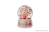 Glitzerkugel Teddy