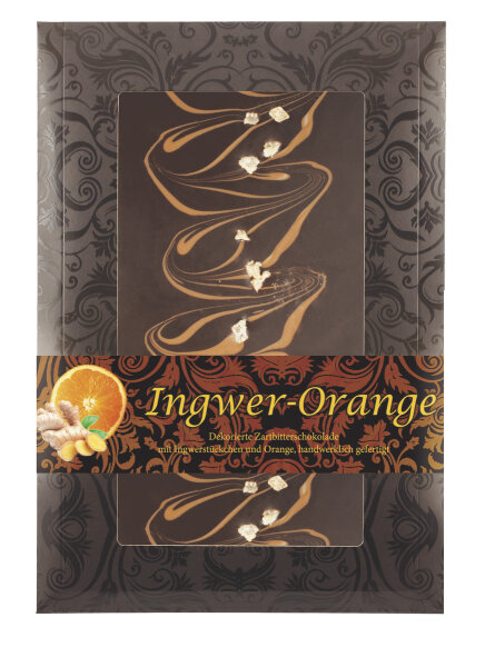 Ingwer Orange Fritz Kunder Design Tafel 125g