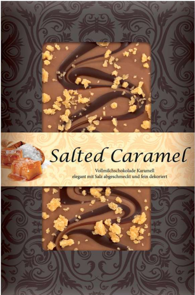 Salted Caramel Fritz Kunder Design Tafel 125g