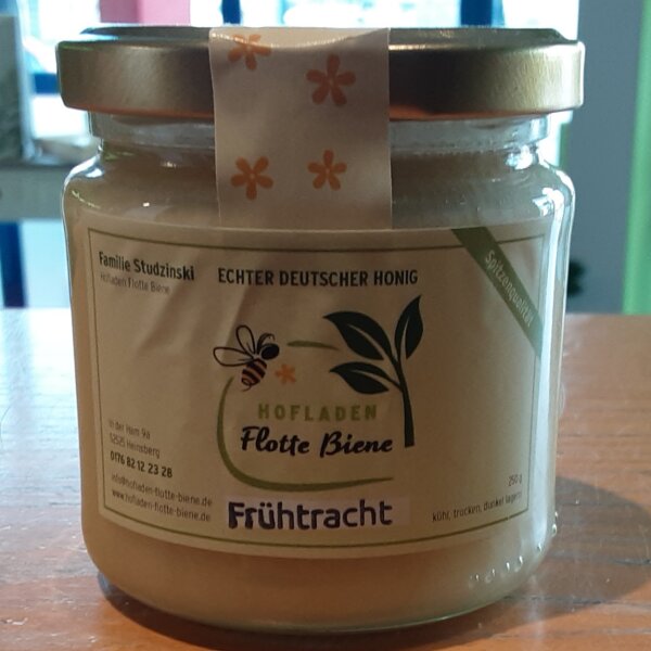 Frühtrachthonig cremig 250g, Flotte Biene