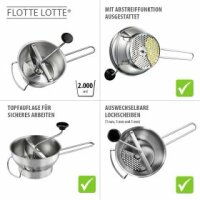 Passiergerät FLOTTE LOTTE® inkl. 3 Lochscheiben