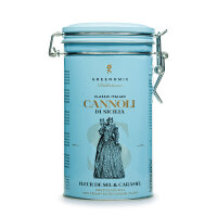 Fleur de Sel & Caramel Tin Cannoli di Sicilia 200g