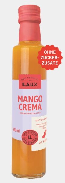 Mango Crema ohne Zuckerzusatz 250 ml