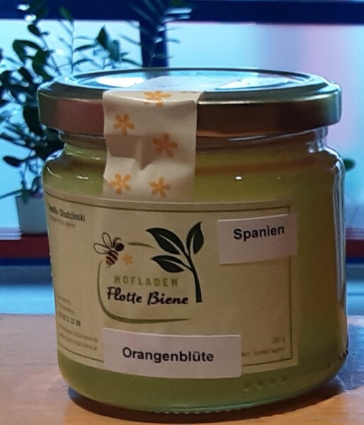 Orangenblütenhonig 250g Spanien, Flotte Biene