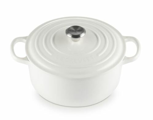 Bräter Signature rund 22 cm shiny white