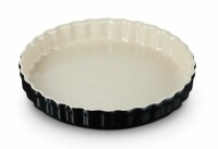Tarteform 28 cm Schwarz glänzend