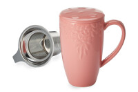 Kräuterteetasse "Bloom", altrosa, New Bone...