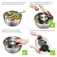 Salatschleuder SPEEDWING® + Frischhaltedeckel Set