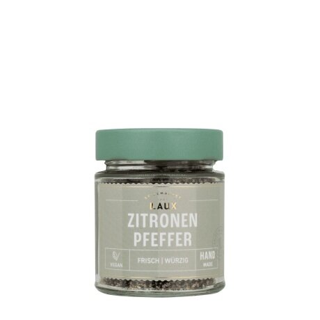 Zitronen-Pfeffer Gewürzzubereitung  70g Glas