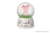 Glitzerkugel Glück