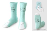 Zaubersocken Lama
