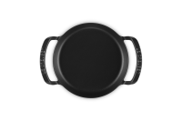 Outdoor Pfanne rund 25cm schwarz matt