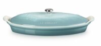 Fischbackform Tradition mit Deckel Sea Salt 34 cm