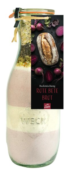 Backmischung Rote Bete Brot im Weck