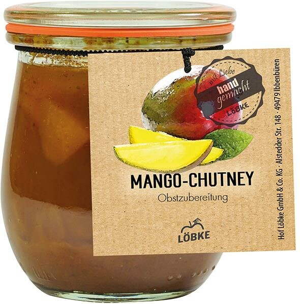 Mango Chutney im Weckglas