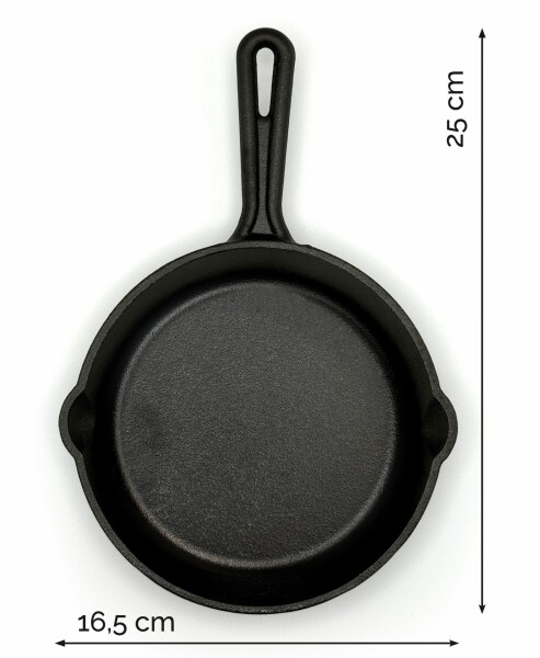 Pfannengruß "Ich grill, was ich will" Gusseisenpfanne