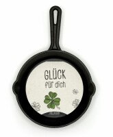 Pfannengruß "Glück für Dich"...