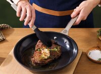 Essential Keramik-Antihaft flache Pfanne mit Größenauswahl