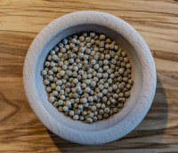 Kampot Pfeffer weiß ganz 60g Essenzglas