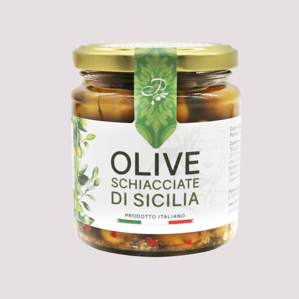 Olive Schiacciate Di Sicilia