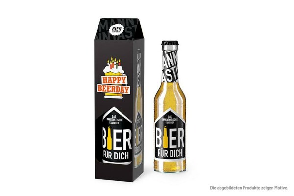 Happy Beerday - Bier 0,33 l feinherb