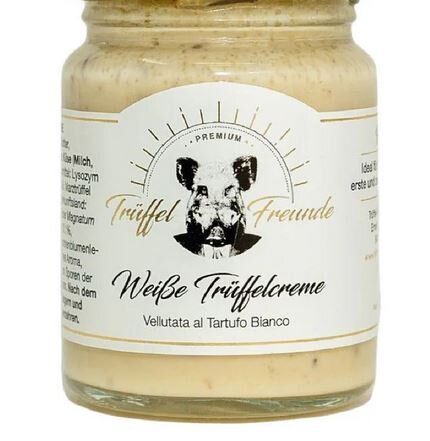 Weiße Trüffelcreme & weißem Trüffel 90g, Trüffel-Freunde