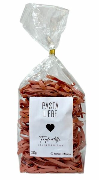 Pasta Liebe - Tagliatelle con Barbabietola (Rote Bete) 250g