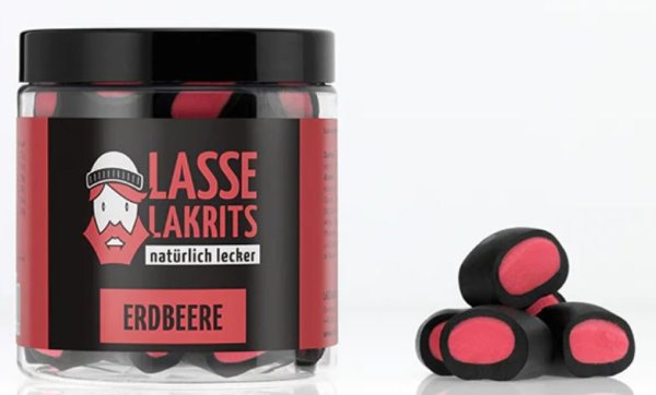 Lakritz Erdbeere von Lasse Lakrits 165g