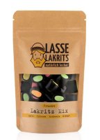Lakritz-Mix Mini Frucht 135g von Lasse Lakrits
