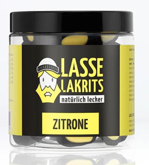 Lakritz Zitrone von Lasse Lakrits 165g