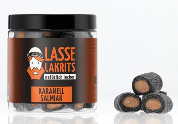 Karamell Salmiak von Lasse Lakrits 165g