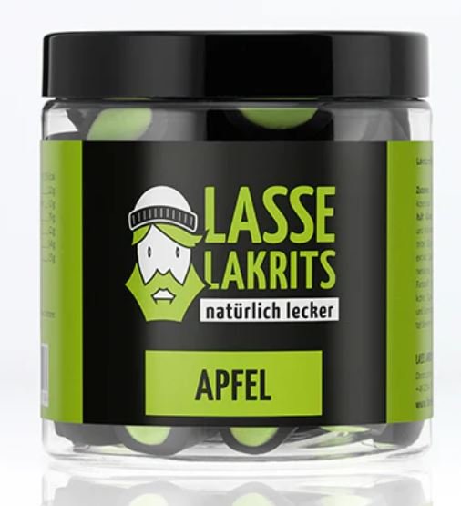 Lakritz Apfel von Lasse Lakrits 165g