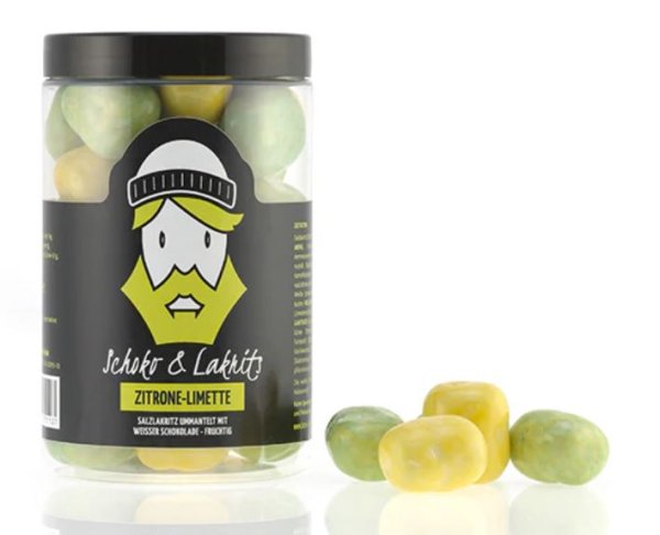 Schoko & Lakrits Zitrone-Limette von Lasse Lakrits 275g