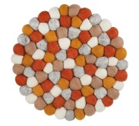 Untersetzer Lana Ambra rund