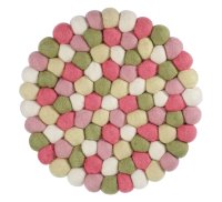 Untersetzer Lana Pastello rund