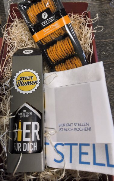 Präsentbox "Bier kalt stellen"