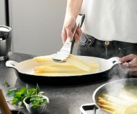 Servierplatte mit Zange PRESENTO