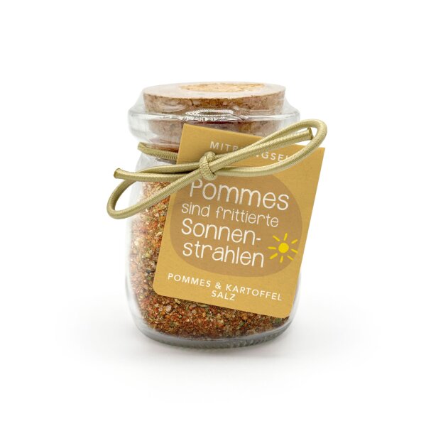 Mitbringsel "Pommes sind frittierte Sonnenstrahlen" 72g, Rinama