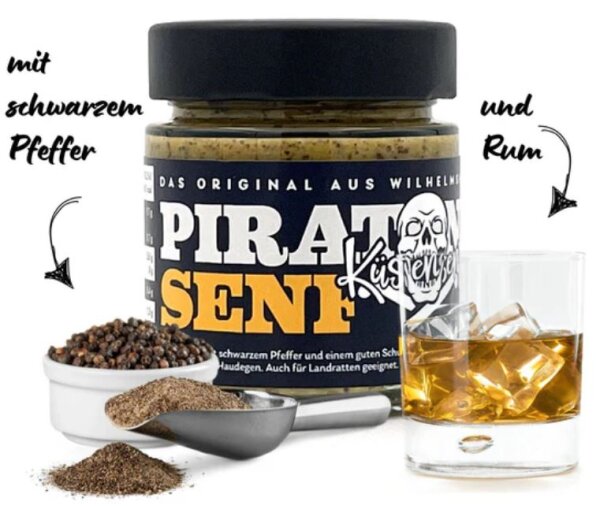 Piratensenf aus der Küstensenf Manufaktur