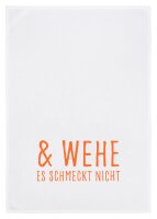 & Wehe es schmeckt nicht  - Geschirrtuch