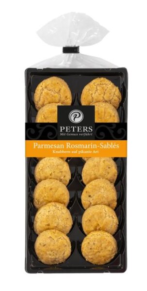 Parmesan Rosmarin Sablés