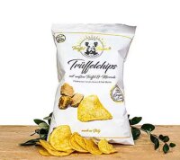 Trüffelchips mit weißen Trüffel und...