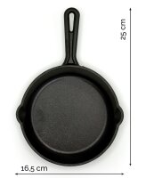 Pfanntastisch "Reste-Pfanne" Gusseisenpfanne