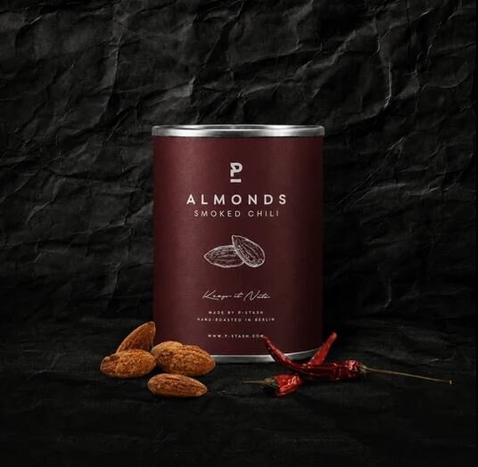 P-Stash Mandel - Chili Rauch Mini 60g