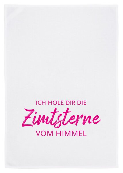 Ich hole Dir die Zimtsterne .... - Geschirrtuch