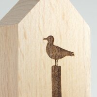 Kleines Deko-Holzhäuschen "Möwe" von...