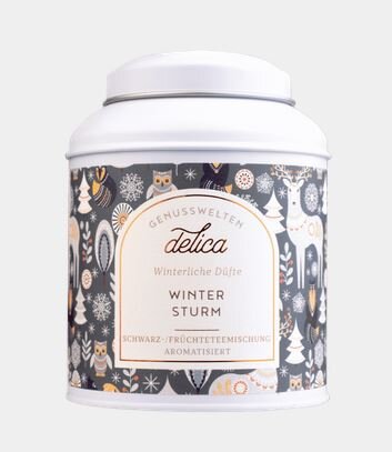 Wintersturm - Schwarzer Tee mit Orange & Vanille